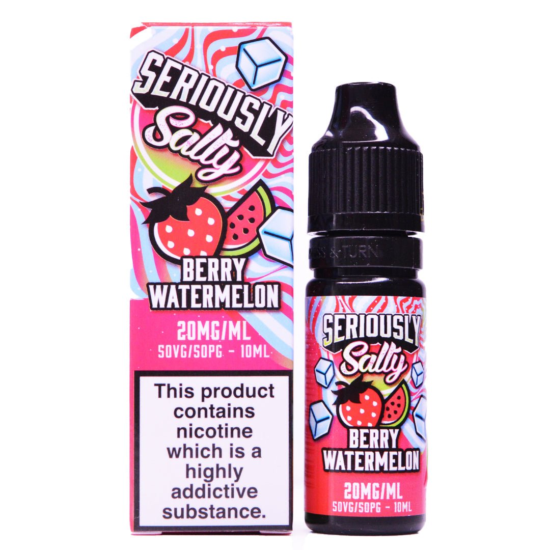 Berry Watermelon 10ml Nic Salt By Seriously Salty - Prime Vapes UK