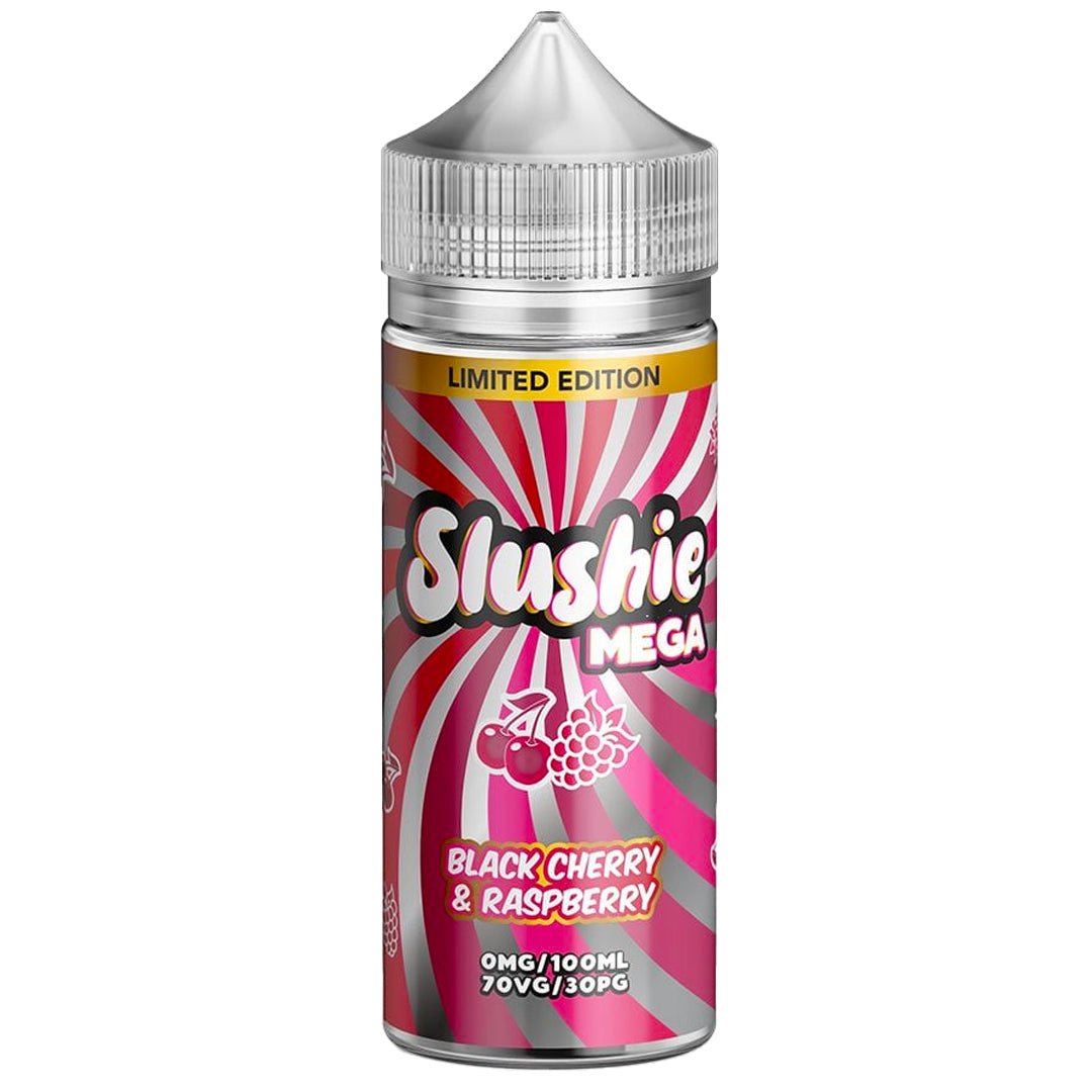 Black Cherry & Raspberry Slush 100ml Shortfill By Slushie - Prime Vapes UK