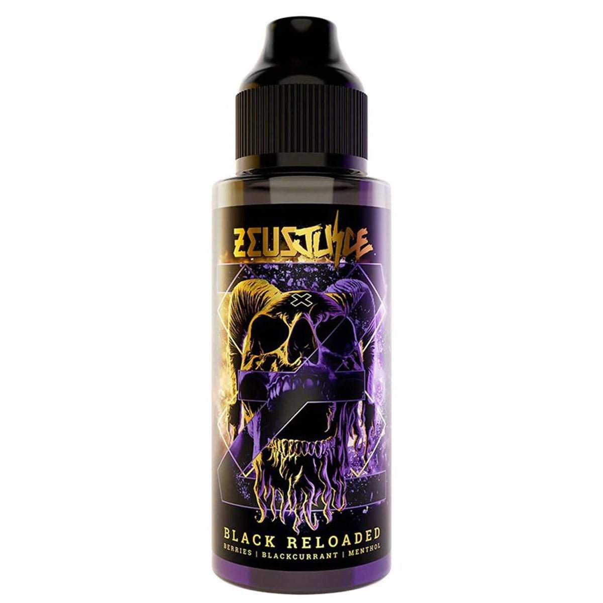 Black Reloaded 100ml Shortfill By Zeus Juice - Prime Vapes UK