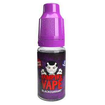 Blackcurrant 10ml E Liquid by Vampire Vape - Prime Vapes UK