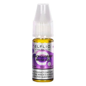 Blackcurrant Aniseed 10ml Nic Salt By Elf Bar Elfliq - Prime Vapes UK