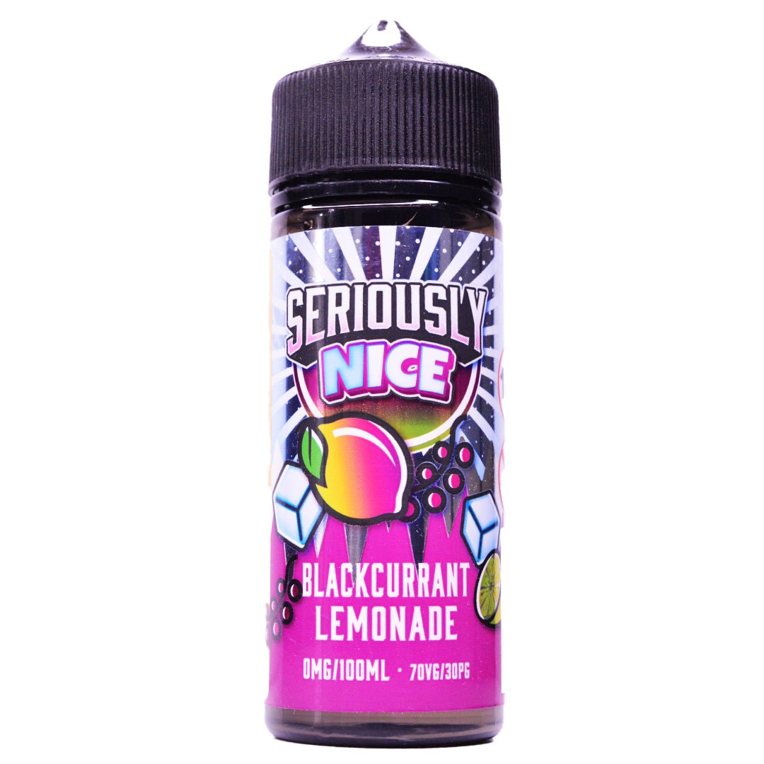 Blackcurrant Lemonade 100ml Shortfill E-liquid By Seriously Nice - Prime Vapes UK