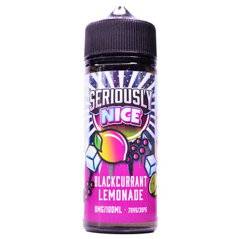 Blackcurrant Lemonade 100ml Shortfill E-liquid By Seriously Nice - Prime Vapes UK