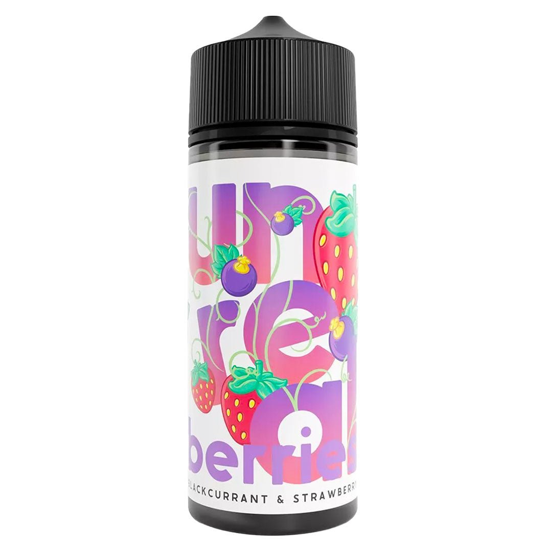 Blackcurrant & Strawberry 100ml Shortfill By Unreal Berries - Prime Vapes UK