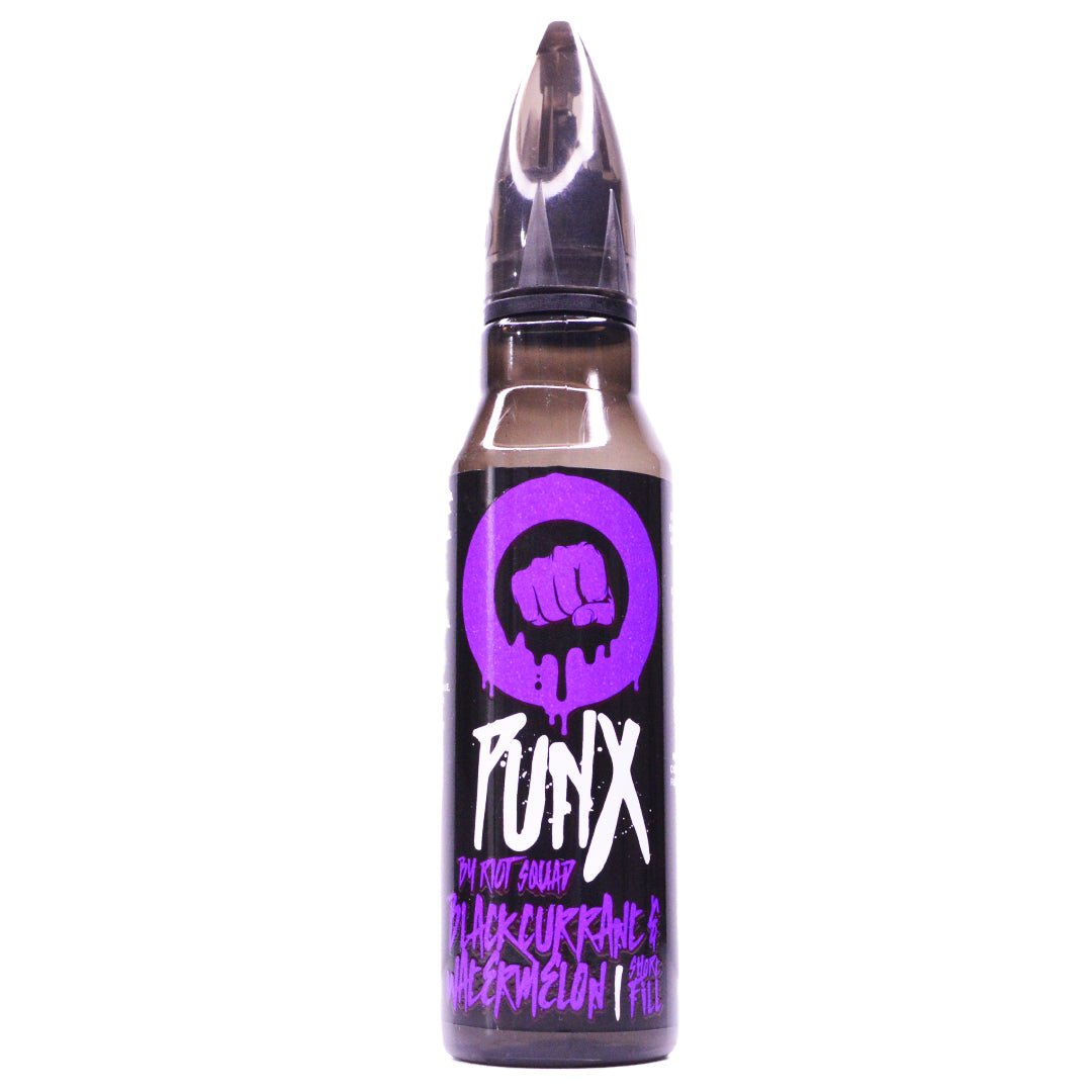 Blackcurrant Watermelon Punx 50ml Shortfill E-liquid By Riot Squad - Prime Vapes UK