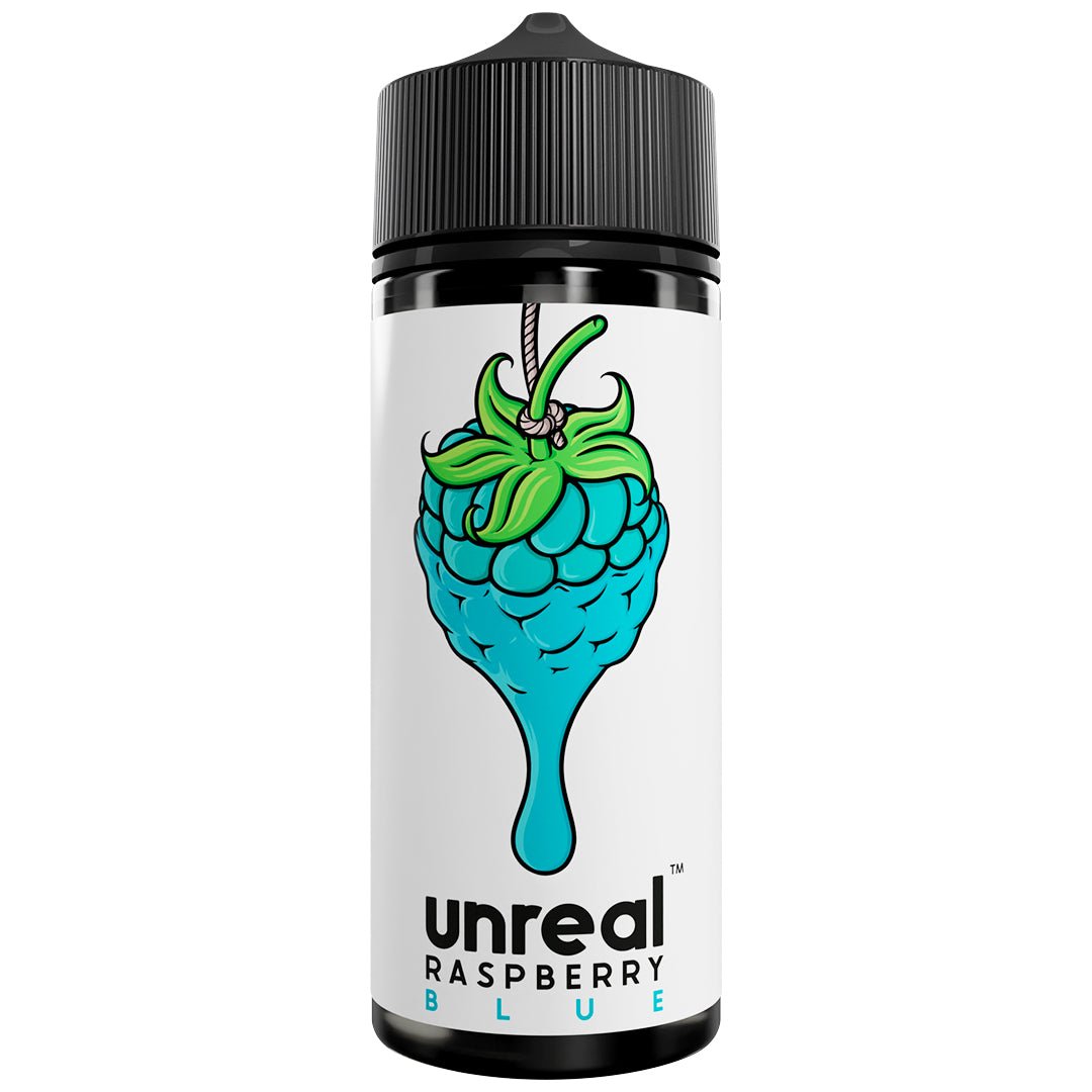 Blue 100ml Shortfill By Unreal Raspberry - Prime Vapes UK