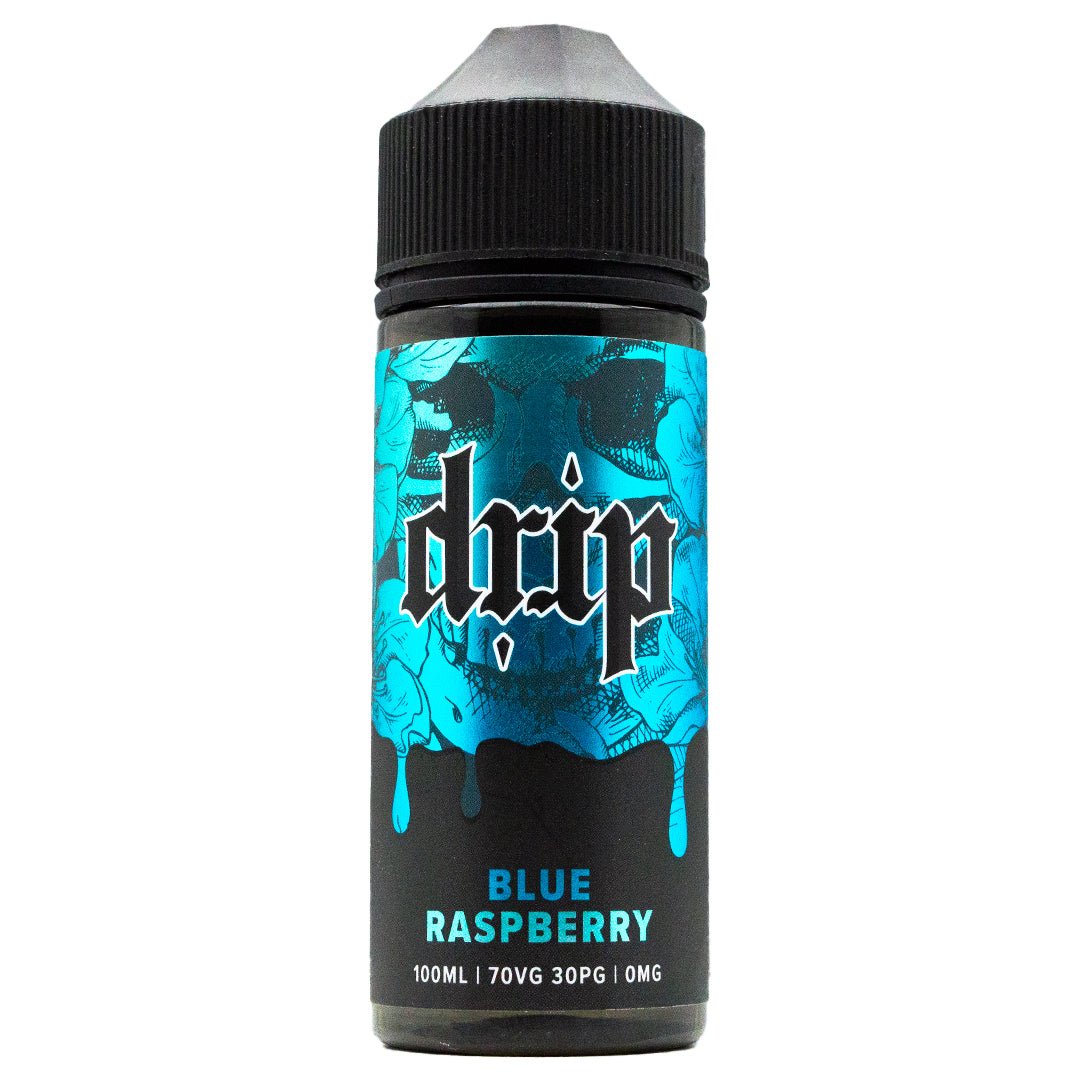 Blue Raspberry 100ml Shortfill By Drip - Prime Vapes UK