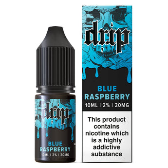 Blue Raspberry 10ml Nic Salt By Drip - Prime Vapes UK