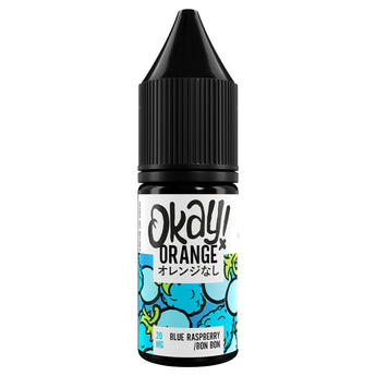 Blue Raspberry Bon Bon 10ml Nic Salt E-liquid By Okay Orange - Prime Vapes UK