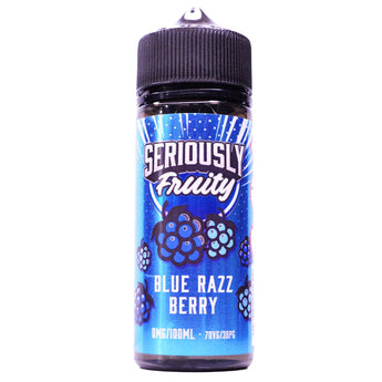 Blue Razz Berry 100ml Shortfill E-liquid By Seriously Fruity - Prime Vapes UK