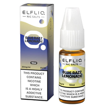 Blue Razz Lemonade 10ml Nic Salt By Elf Bar Elfliq - Prime Vapes UK