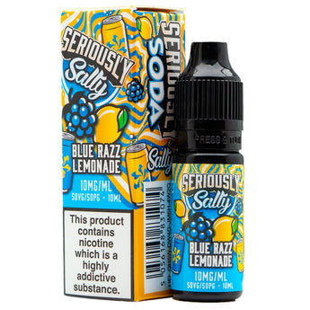 Blue Razz Lemonade 10ml Nic Salt by Seriously Soda - Prime Vapes UK