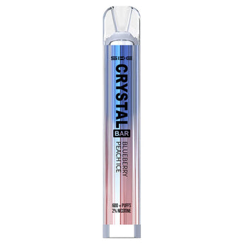 Blueberry Peach Ice Disposable Vape By Crystal Bar - Prime Vapes UK