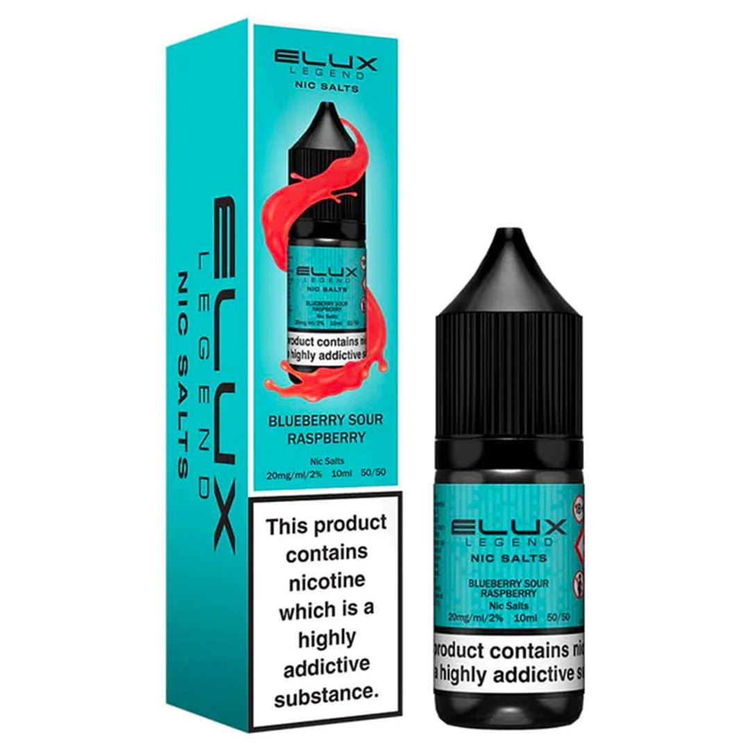 Blueberry Sour Raspberry 10ml Nic Salt E-liquid By Elux Legend - Prime Vapes UK