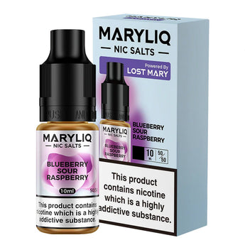 Blueberry Sour Raspberry 10ml Nic Salt E-liquid By MaryLiq - Prime Vapes UK