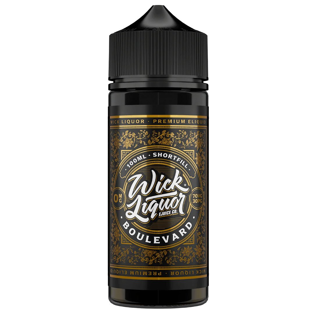 Boulevard 100ml Shortfill By Wick Liquor - Prime Vapes UK