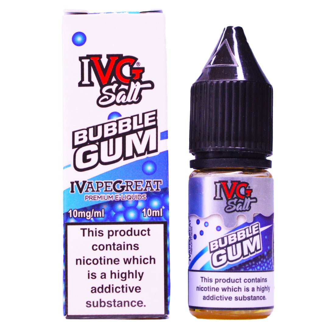 Bubblegum 10ml Nic Salt By IVG - Prime Vapes UK