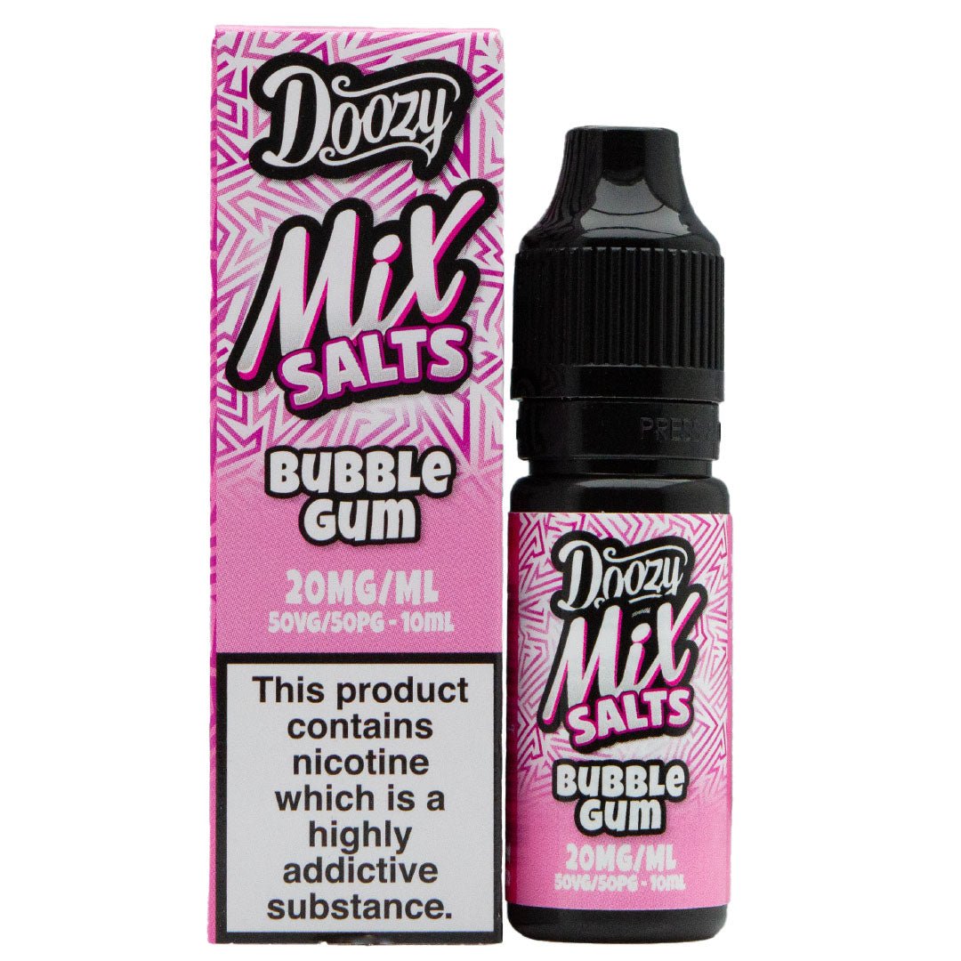 Bubblegum Nic Salt 10ml By Doozy Mix Salts - Prime Vapes UK