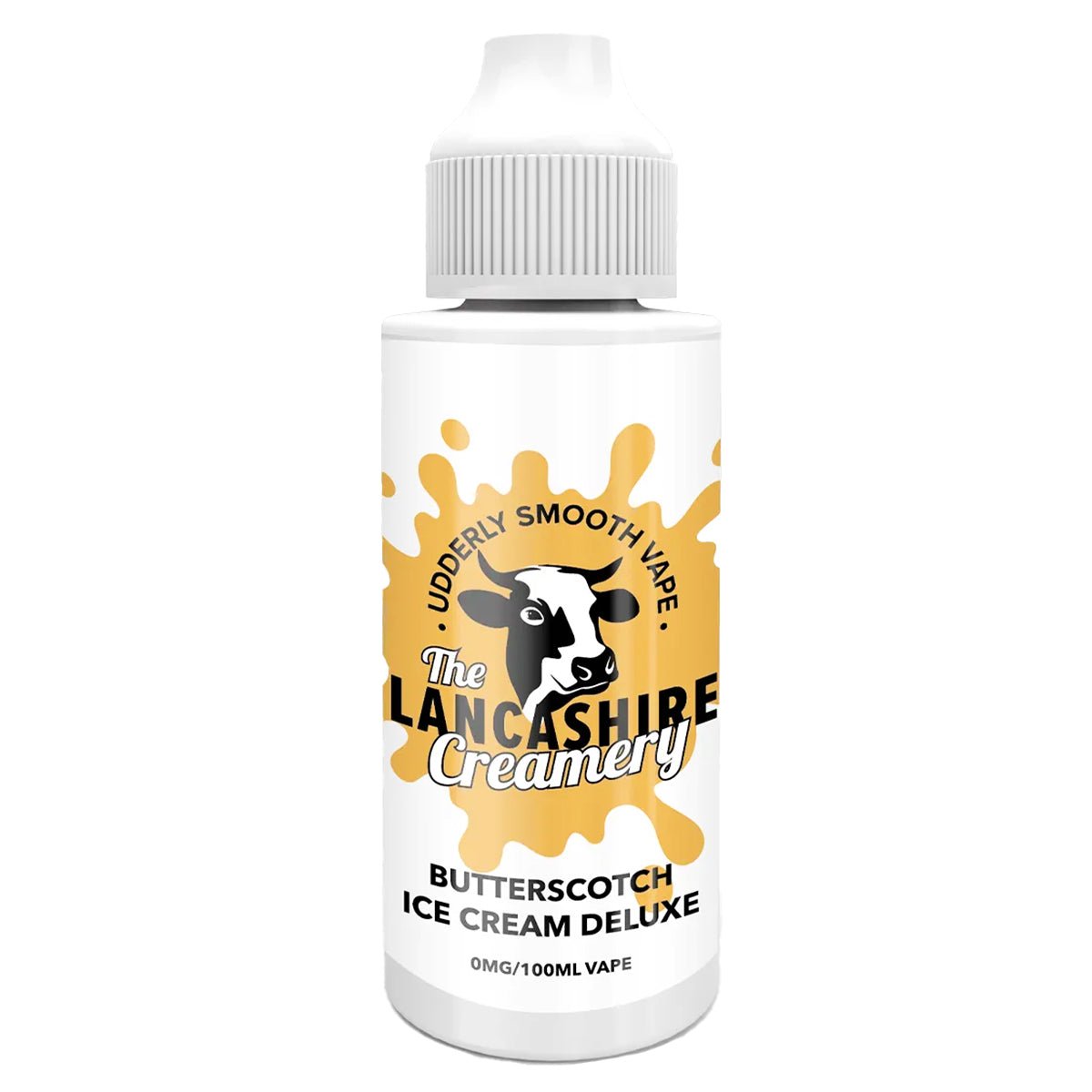 Butterscotch Ice Cream Deluxe 100ml Shortfill By The Lancashire Creamery - Prime Vapes UK