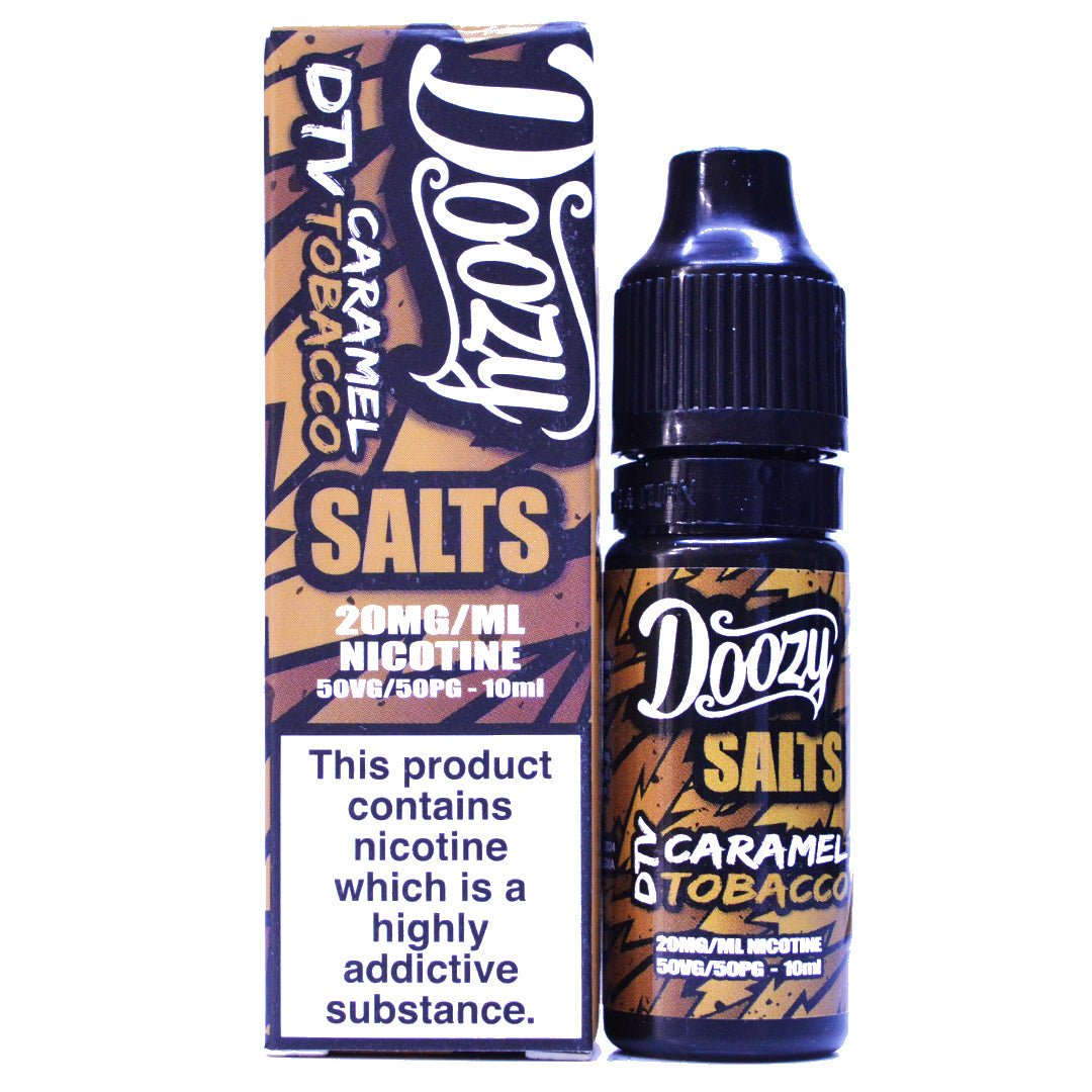 Caramel Tobacco 10ml Nic Salt By Doozy Vape Co - Prime Vapes UK
