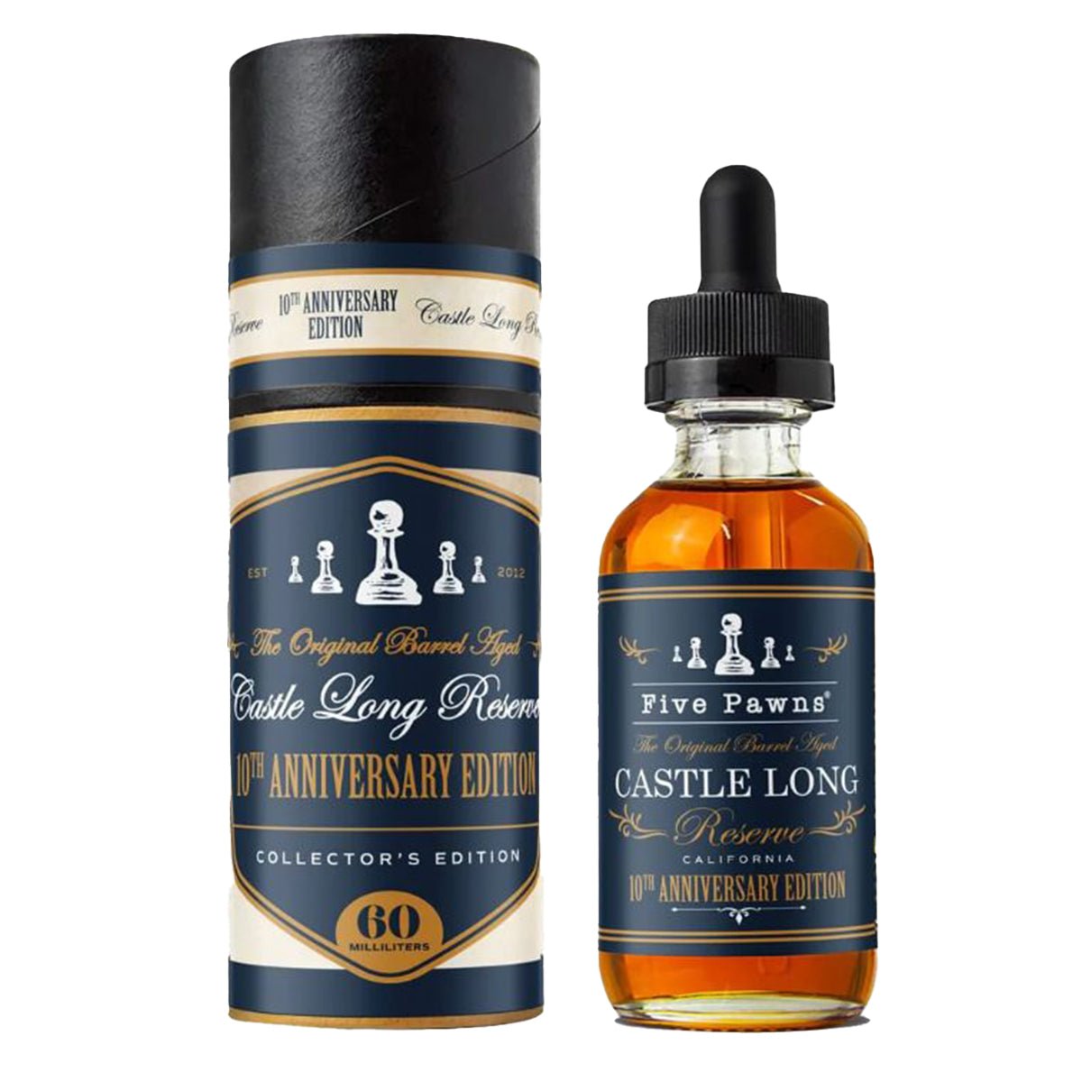 Castle Long Reserve 10th Anniversary Edition 50ml Shortfill By Five Pawns - Prime Vapes UK