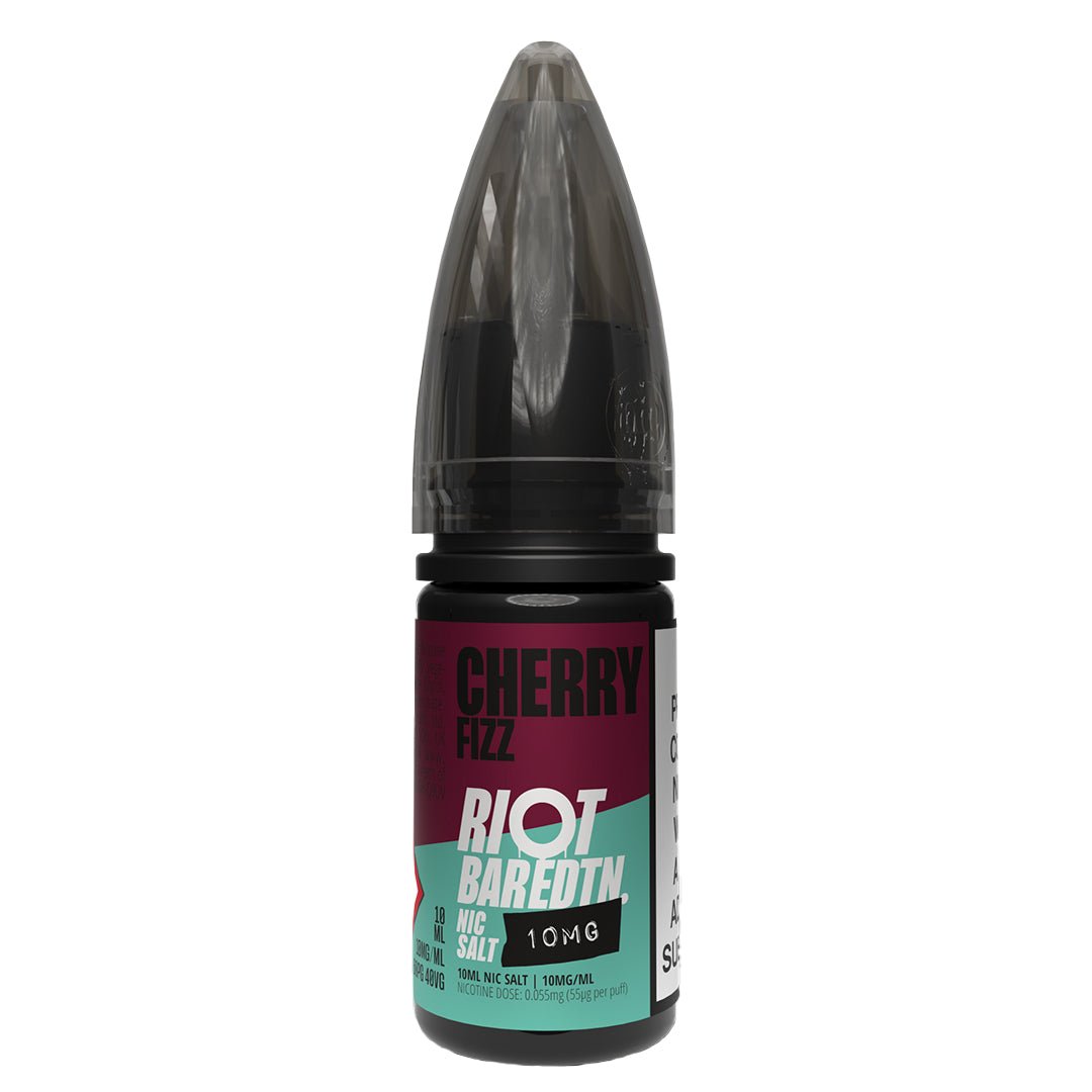 Cherry Fizz BAR EDTN 10ml Nic Salt By Riot Squad - Prime Vapes UK