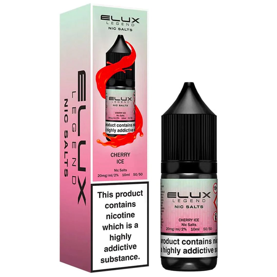 Cherry Ice 10ml Nic Salt E-liquid By Elux Legend - Prime Vapes UK