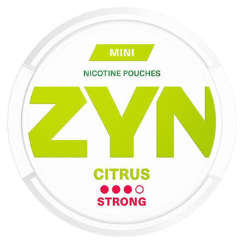 Citrus Mini Nicotine Pouches By Zyn - Prime Vapes UK