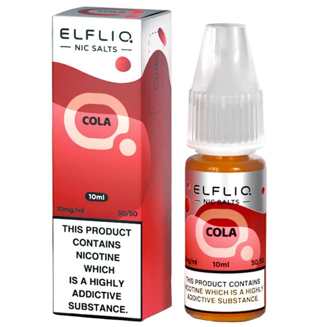 Cola 10ml Nic Salt By Elf Bar Elfliq - Prime Vapes UK