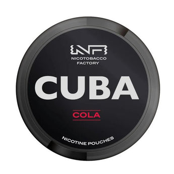Cola Nicotine Pouches By Cuba Black - Prime Vapes UK