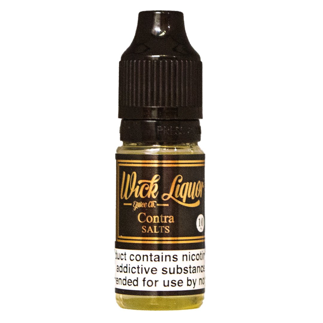 Contra 10ml Nic Salt E-liquid By Wick Liquor - Prime Vapes UK