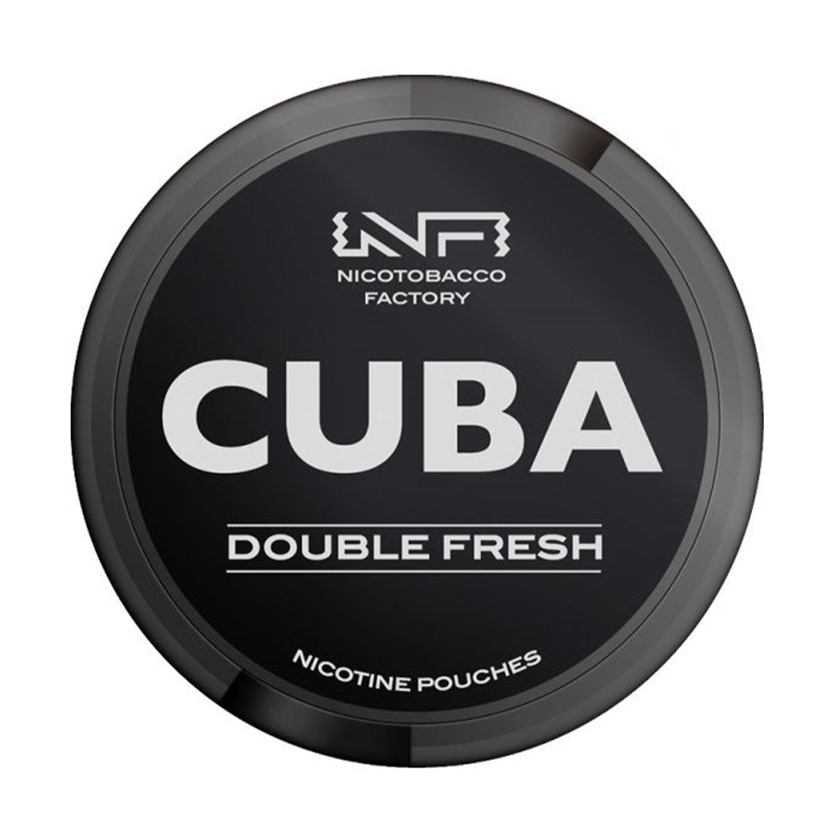 Double Fresh Nicotine Pouches By Cuba Black - Prime Vapes UK