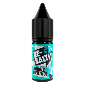 Double Menthol 10ml Nic Salt E-liquid By Re-Salt - Prime Vapes UK