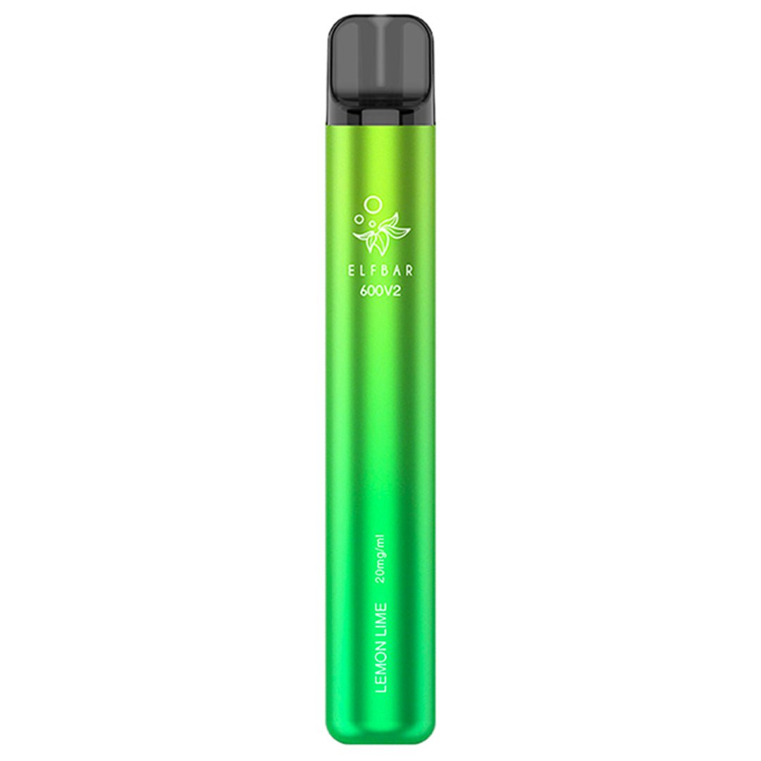 Elf Bar 600 V2 Lemon Lime Disposable Vape - Prime Vapes UK