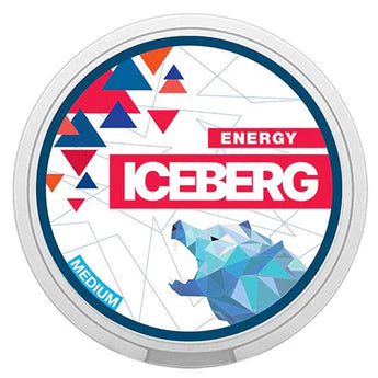 Energy Nicotine Pouches By Iceberg - Prime Vapes UK