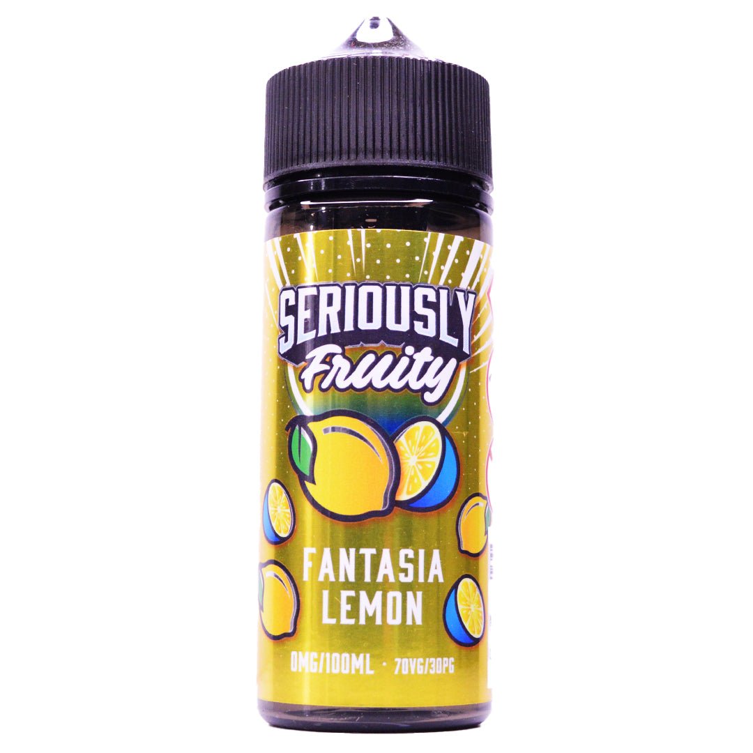 Fantasia Lemon 100ml Shortfill E-liquid By Seriously Fruity - Prime Vapes UK
