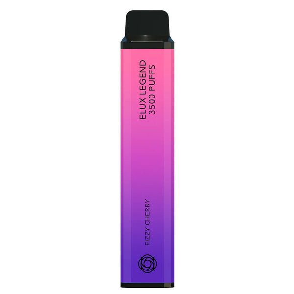Fizzy Cherry Disposable Vape By Elux Legend 3500 Prime Vapes UK Fizzy Cherry Disposable Vape By Elux Legend 3500 Prime Vapes UK
