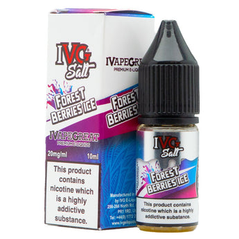 Forest Berries Ice 10ml Nic Salt By IVG - Prime Vapes UK