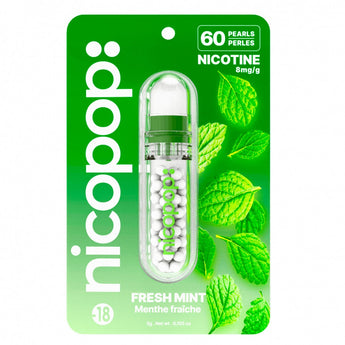 Fresh Mint Nicotine Pearls By Nicopop - Prime Vapes UK