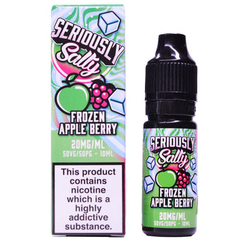 Frozen Apple Berry 10ml Nic Salt By Seriously Salty - Prime Vapes UK