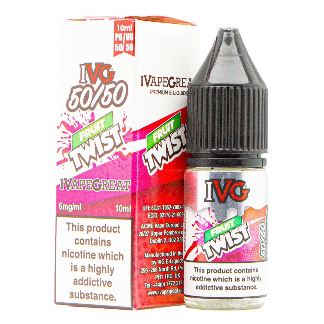Fruit Twist 10ml E Liquid By IVG - Prime Vapes UK