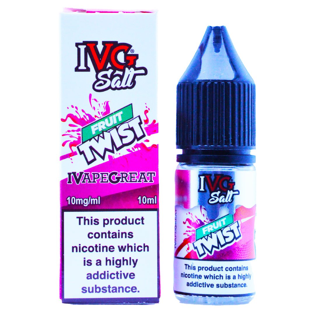 Fruit Twist 10ml Nic Salt By IVG - Prime Vapes UK