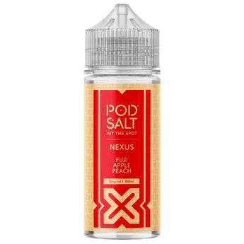 Fuji Apple Peach 100ml Shortfill By Pod Salt Nexus - Prime Vapes UK