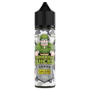 Generals Juices - General Custard 50ml Shortfill - Prime Vapes UK