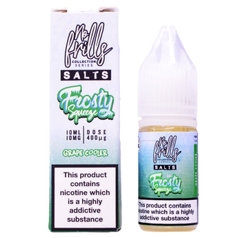 Grape Cooler 10ml Nic Salt By No Frills Frosty Squeeze - Prime Vapes UK