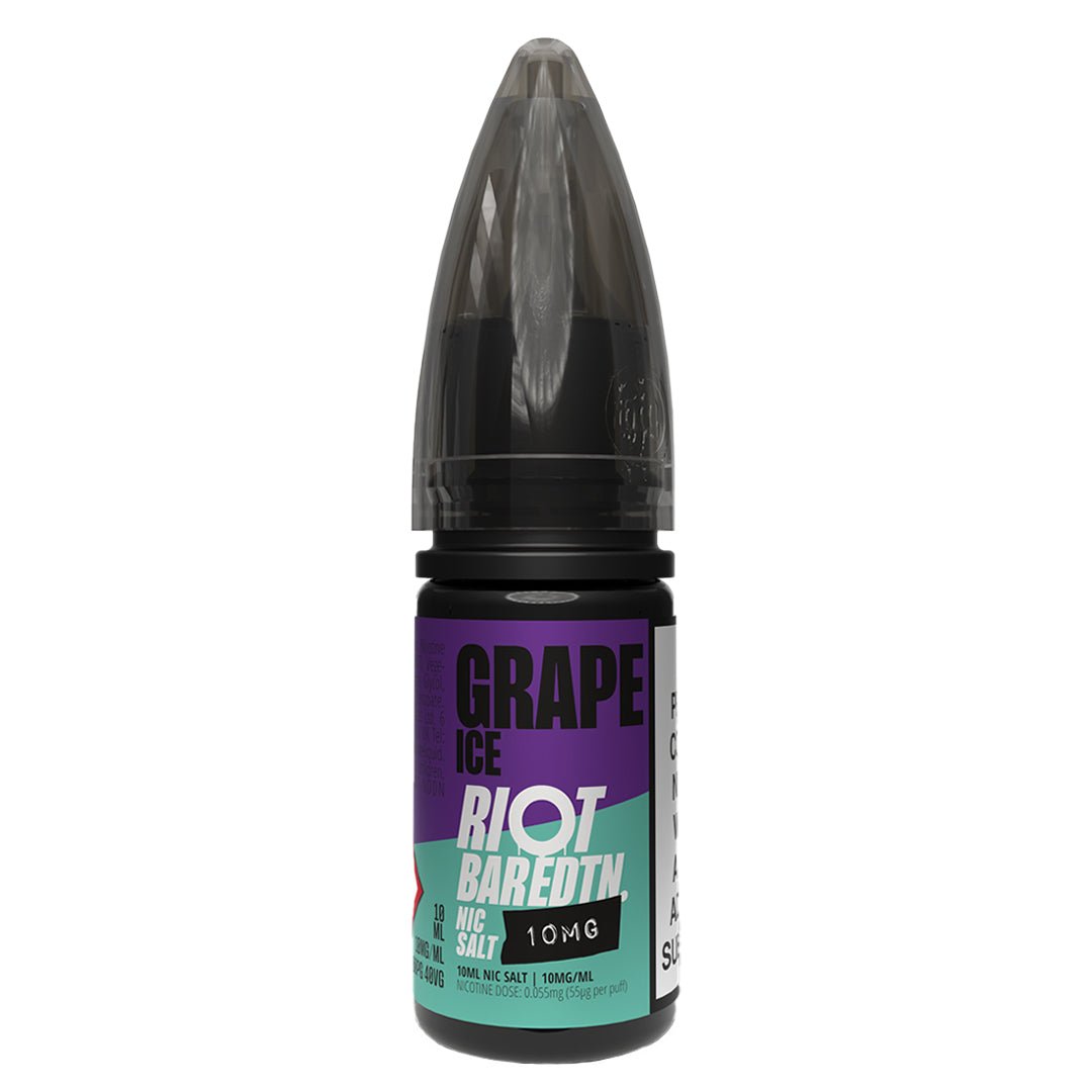 Grape Ice BAR EDTN 10ml Nic Salt By Riot Squad - Prime Vapes UK