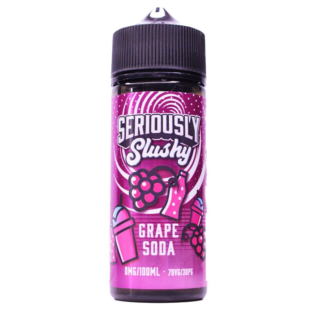 Grape Soda 100ml Shortfill E-liquid By Seriously Slushy - Prime Vapes UK