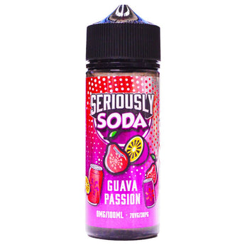 Guava Passion 100ml Shortfill E-liquid By Seriously Soda - Prime Vapes UK