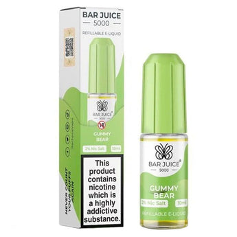 Gummy Bear 10ml Nic Salt E-liquid By Bar Juice 5000 - Prime Vapes UK