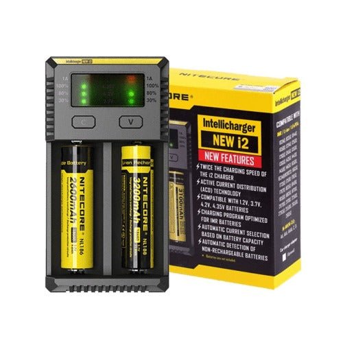 I2 Intellicharger By Nitecore - Prime Vapes UK